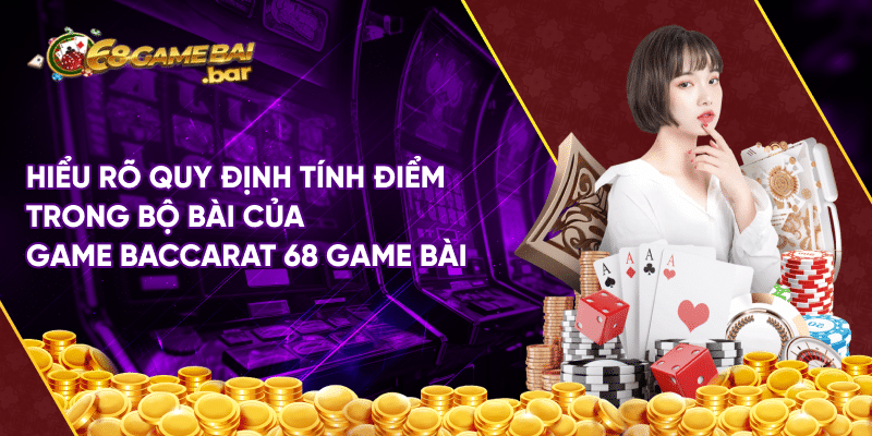 Baccarat 68 game bài – Tựa game đỉnh cao ai cũng muốn chơi Hiểu rõ quy định tính điểm trong bộ bài của game baccarat 68 game bài