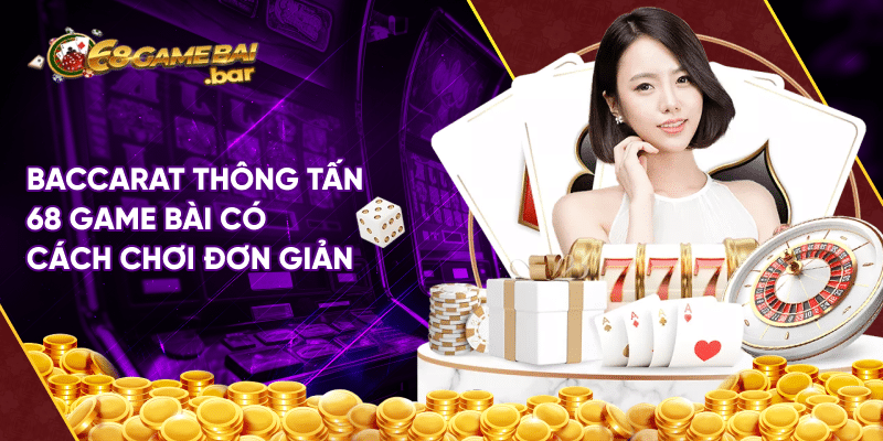 Baccarat thông tấn 68 game bài – Tựa game ăn khách nhất 2023 Baccarat thông tấn 68 game bài có cách chơi đơn giản