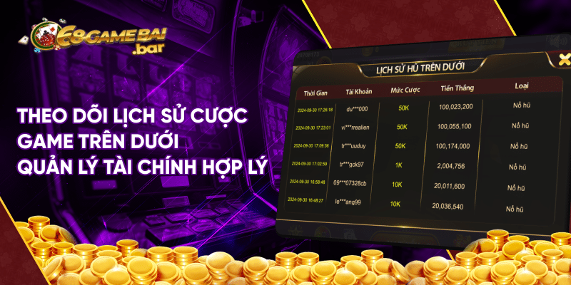 Cách chơi game trên dưới 68gamebai dễ hiểu cho bet thủ mới Theo dõi lịch sử cược game trên dưới quản lý tài chính hợp lý