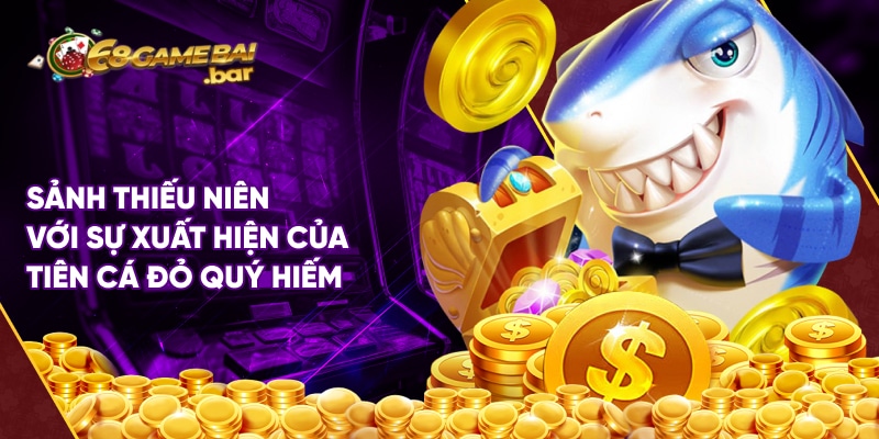Sảnh thiếu niên với sự xuất hiện của tiên cá đỏ quý hiếm